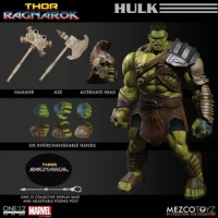 Original Mezco ONE:12 Marvel Hulk Anime Action Collection Figures Model Toys Gifts for Kids