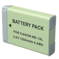 NB-13L Battery Pack for Canon PowerShot G1X MarkIII, G5X, G5 X Mark II, G7X, G7 X MarkII, G7 X Mark III Digital Camera