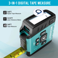 Mileseey Portable Laser Distance Meter Laser Rangefinder high-precision Digital trena laser tape range finder measure tool