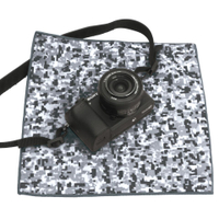 Japan Hobby Tool專賣店:EASY WRAPPER Black &amp; white Camouflage S 易利包布(自黏布,包布, 黑白迷彩,S號,募資) 280×280 mm