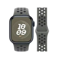 全城熱賣 - 適用applewatchS10錶帶Nike運動矽膠iwatch8/7se蘋果手錶9腕帶S11【軍褲卡其彩點】運動矽膠【38/40/41MM錶盤通用】加長版