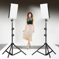 10 inch LED Video Light For Live Streaming Photo Studio Light Panel Photography Dimmable Flat-panel Fill Lamp 3300-5600K