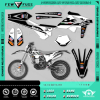 FEWFUSS Custom Team Graphic Decal &amp; Sticker Kit For BETA 2018 2019 RR RR-S 125 200 250 300RR 350 390 430 480 RR-S RX 006