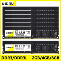 Wholesale 10Pcs DDR3 DDR3L 2GB 4GB 8GB Desktop Memoria Ram PC3 PC3L 12800 10600 8500 240Pin 1600 1066 1333Mhz DIMM Memory RAM