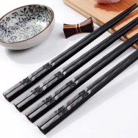 Reusable Sushi Tableware Kitchen Tools Gift Chopsticks Japanese Chinese Non Slip Pair Food sticks