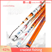 Fishing Rod Carbon Fiber Telescopic Carp Rod Stream Ultra Light Fishing Rods Surfcasting Casting Spinning Rockfishing Kastking