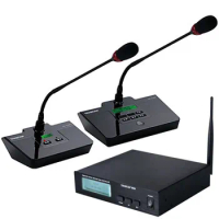 Hot Sale Table Conference Microphone System Takstar DG-C100 site meeting microphone 2.4G Digital Wireless Conference System