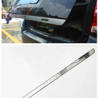For Chevrolet CAPTIVA 2008-2017 stainless steel trunk door trim strip Tailgate trim strip protection decorative car accessories