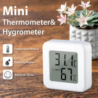 Mini LCD Digital Thermometer Hygrometer Indoor Electronic Temperature Hygrometer Sensor Meter Kitchen Temperature Tester
