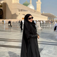 ABAYA KHIMAR SEBAWANG | FREE SIZE | MUSLIMAH