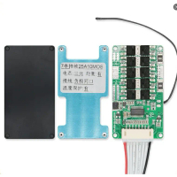 แผงป้องกันแบตเตอรี่ลิเธียม Li-ion 18650, BMS, 7S 24V, 15A, 20A, 25A, พร้อมสมดุลอุณหภูมิ, เหมาะสำหรับ