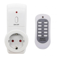 433.92Mhz Wireless Remote Control Socket 16A 230VAC for Home Appliance Light Fan