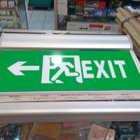 Exclusive Sale Lampu Exit Led Arcylic / Lampu Darurat / Emergency Exit / Lampu Sign Pasti Ori