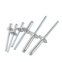 M4 Aluminium Mushroon Head Break Mandrel Blind Rivets 5 6 8 10 12 13 16 20 25Mm Nail Pop Rivet For F