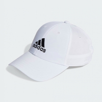 adidas 愛迪達 帽子 棒球帽 運動帽 遮陽帽 BBALLCAP LT EMB 白 II3552 (3275)