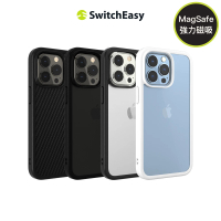 【魚骨牌 SwitchEasy】iPhone 13 Pro Max 6.7吋 AERO Plus 極輕薄軍規磁吸防摔手機殼(支援MagSafe)