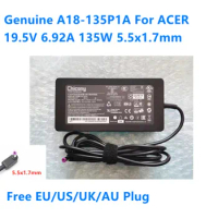 Genuine Chicony 19.5V 6.92A 135W A18-135P1A AC Adapter For ACER ASPIRE7 SERIES NITRO 5 AN515 Laptop Power Supply Charger