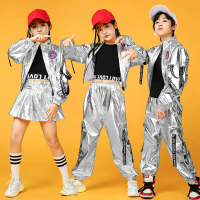 (COD) Children's Performance Costume Street Dance Set Boys and Girls Hip-Hop Trend Playset Collectio