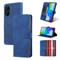 High Quality Flip Cover Fitted Case for Xiaomi Poco M3 Pro 5G / POCO M3 Leather Phone Bags Case Holster with closing strap