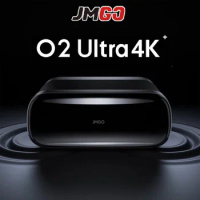 JMGO O2 Ultra Projector Ultra Short Throw and 4K (3840 x 2160 ) Three-Color MEMC Laser Beamer 2800 CVIA lumens