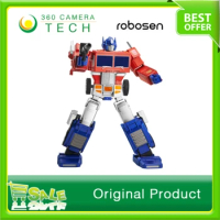 Robosen Elite Edition G1 Transformers Optimus Prime Robot - Transformers Toys, Programmable Robots, 