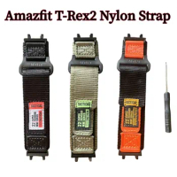Huami Nylon Strap for Amazfit T-rex 2 pro Watch Band For Huami Amazfit T-rex2 Sport Belt Smartwatch Bracelet Accessories