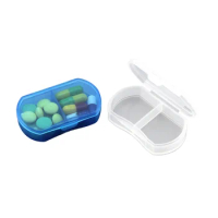 2/3 Grids Pill Cases Medicine Storage Mini Plastic Pill Box Tablet Sorter Containers Travel Organizer Foldable Portable Box
