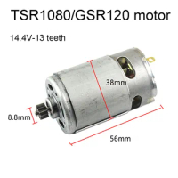 13/15 Teeth Motor 12V 14.4V For BOSCH Cordless Drill Screwdriver For TSR1080-2-LI For GSR120LI Spare Parts