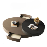 Minimalist Italian Style Oval Wood Coffee Table Decorative Books Desk Coffee Tables Hardcver Table Basse Entrance Hall Furniture
