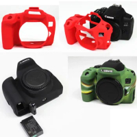 Nice Soft Silicone Rubber Camera Protective Body Cover Case Skin For Canon 850D Camera Bag