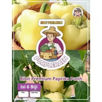 Bibit Premium Paprika Putih F1 | Biji Benih Paprika Putih F1