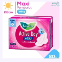 Laurier Maxi Active Day Wing Isi 20s pembalut