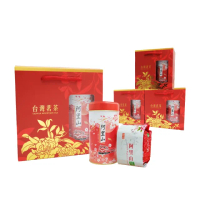【xiao de tea 茶曉得】阿里山輕焙甜香烏龍茶葉禮盒150gx2包x4盒(2斤-型錄品)