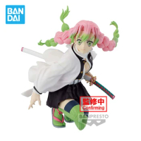 Banpresto Demon Slayer Anime Figurines MAXIMATIC Mitsuri Kanroji PVC Action Figure 140mm Figurals Collectible Model Toys