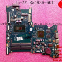 For HP NOTEBOOK 15-AY Laptop Motherboard LA-D704P w/ I5-6200U 854936-601 Tested