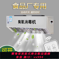 {公司貨 最低價}壁掛式臭氧發生器臭氧消毒機食品廠車間垃圾分類房商用殺菌除臭