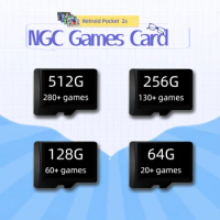 Retroid Pocket 2s NGC Games Card Plus Flip TF Box Custom Memory 512G 280+ 256G 130+ 128G 60+ 64G 20+