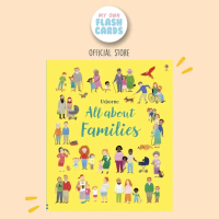 Usborne All About Families - ted Education Children Book - Buku Edukasi Anak Keluarga Bahasa Inggri