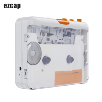 Ezcap 218SP Portable Cassette Tape Player USB Cassettes Recorder Cassette to MP3 / CD Converter via USB with 3.5mm Headphone