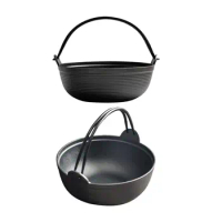 Premium Cast Iron Dutch Oven for Outdoor Cooking and Camping