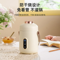 110V美規養生鍋手提鍋煮飯煲湯鍋小型家用輔食電熱杯燉煮鍋電燉盅