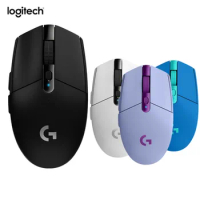 Logitech G304 Ligthspeed Wireless Gaming Mouse, Hero 12K Sensor, 12000DPI, 6 Programmable Buttons, Compatible PC MacOS logitech