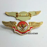 PIN GARUDA MERAH PUTIH MODEL WING Clips