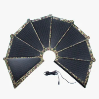 Newest outdoor 60W solar beach umbrella solar charger for mobile phones, tablet, laptop etc