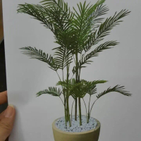 palem bunga plastik artificial