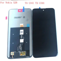 Original For Nokia X20 X10 Lcd screen Display+Touch Glass DIgitizer nokiax20 TA-1341 TA-1344 Replacement