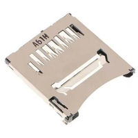 1 PCS SD Memory Card Slot Component Reader Holder Assembly for NIKON D3300 D810 D750 card slot