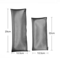 G5GA 2Pcs For -Shure wireless handheld microphone zippered Universal case bags pouch