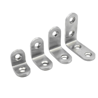 AC039 10入裝 不銹鋼L型內角鐵 30X30X寬16MM(寬16MM 厚1.5MM L型板鐵 L內角鐵 直角角鐵 加強鐵白鐵)
