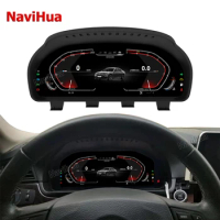 Navihua LCD Display Instrument Cluster Digital Touch Screen Car Radio GPS Navigation for BMW 5 Series F10 F11 2G/4G/8G